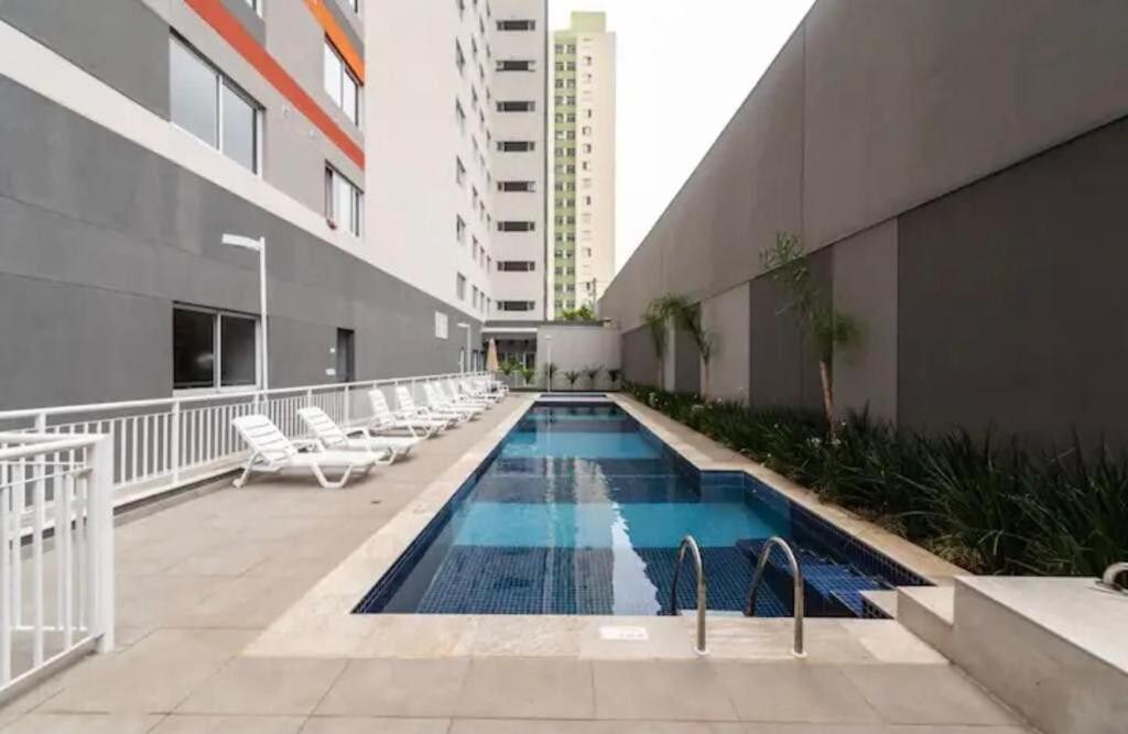 Refinado Studio No Bras Com Piscina/Metro Bras São Paulo Ngoại thất bức ảnh